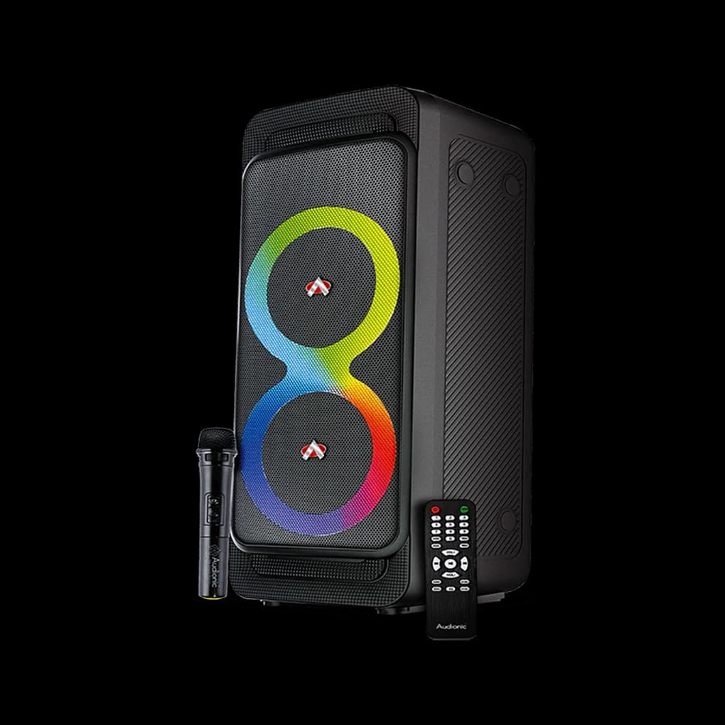 Audionic - Portable Solo Trolly Speaker with Wireless Mic - X80 Plus