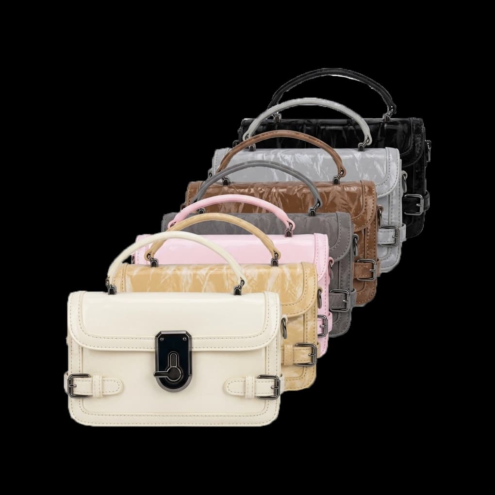 Classic Buckle Flap Handbag Premium Quality with Comfortable Top Handle