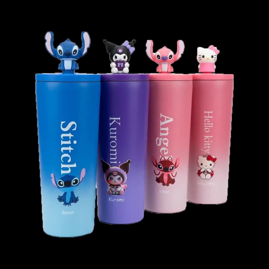 Cute Cartoon Top Kids Water Bottle