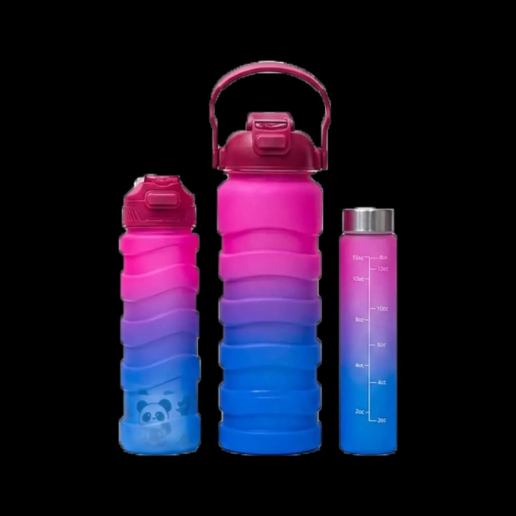 Gradient Sports 3 Pcs Water Bottle Set
