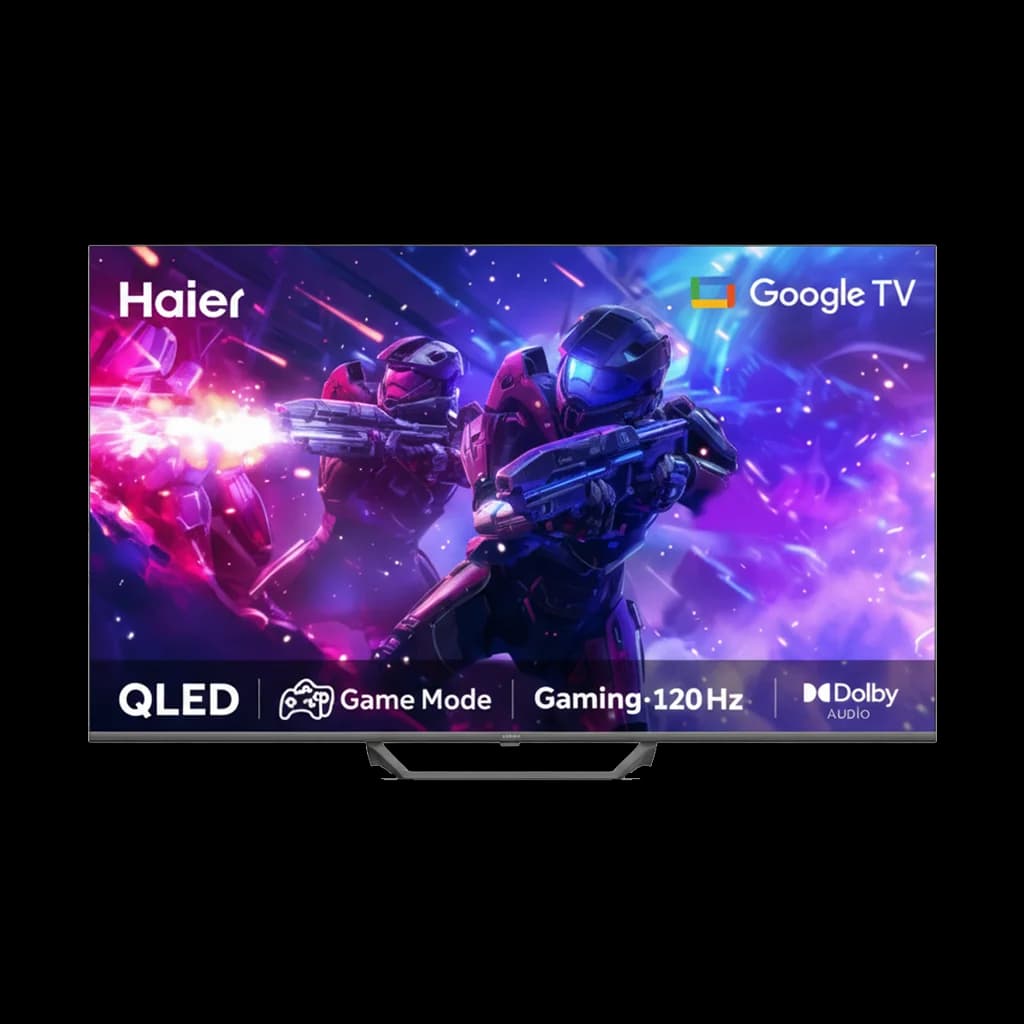 Haier - Q-LED Google TV 55 Inches Bazel Less - S80EUX - 55S80EUX