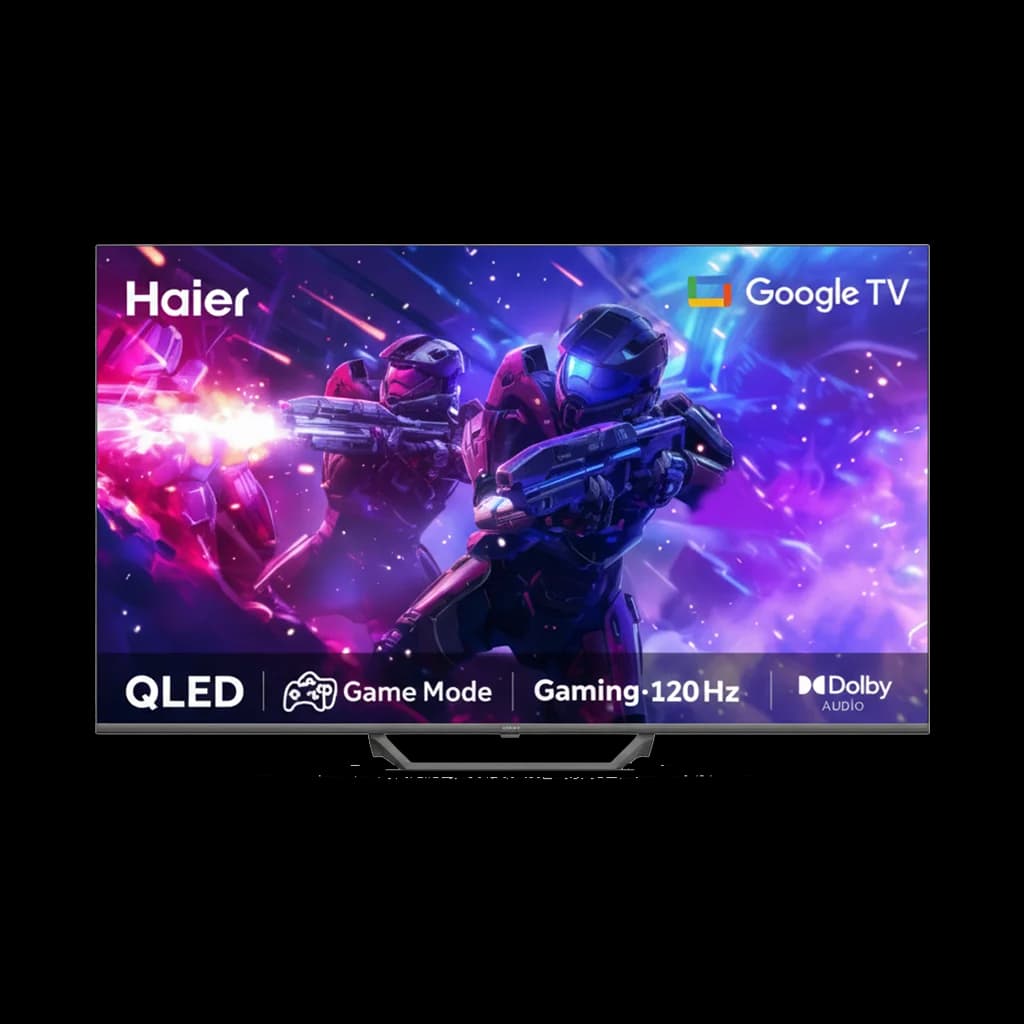 Haier - Q-LED Google TV 75 Inches Bazel Less - S80EUX - 75S80EUX