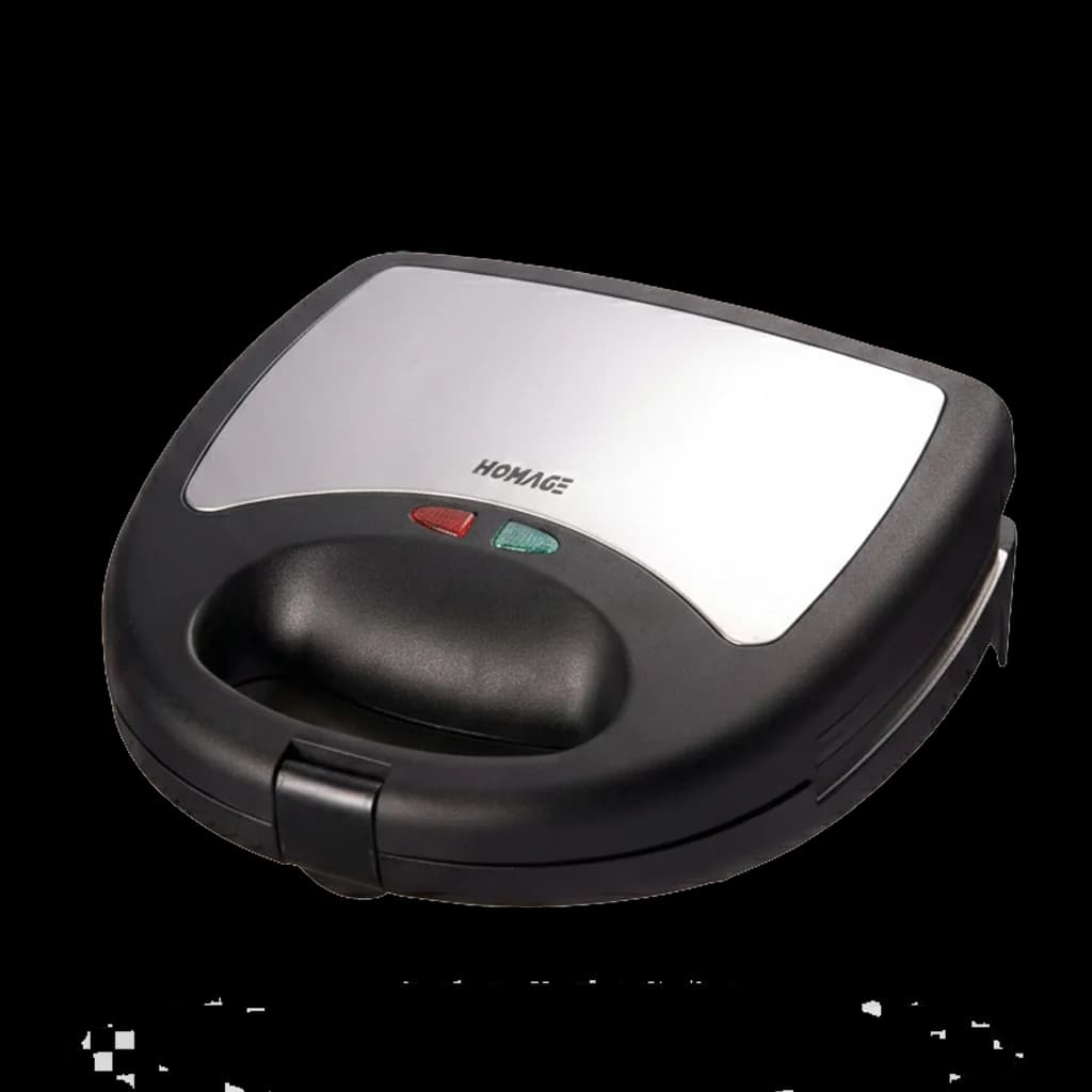 Homage - Sandwich Maker 2 Slice 3 in 1 Waffle and Grills Plate 750W - HSM-703C0