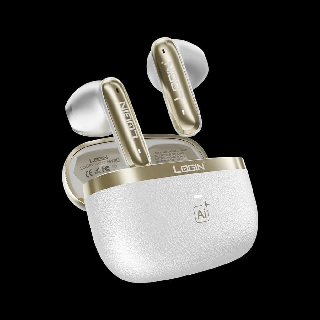 Login - Myro Earbuds with Hybird ENC & ANC 6 Hrs Playback with 13mm Speaker - L-217