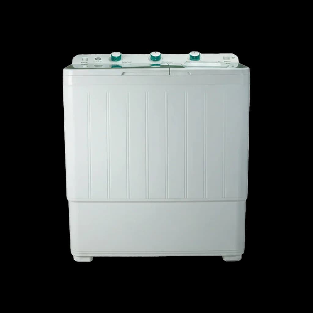 PEL - Washing Machine Semi Auto Twin Tub Top Load 10.5KG - PWM 1050 TWIN