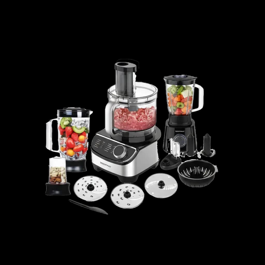 Westpoint - Food factory 11 in 1 (1000 watts) Motor/ Sugar Cane Juicer / Dough - 8818