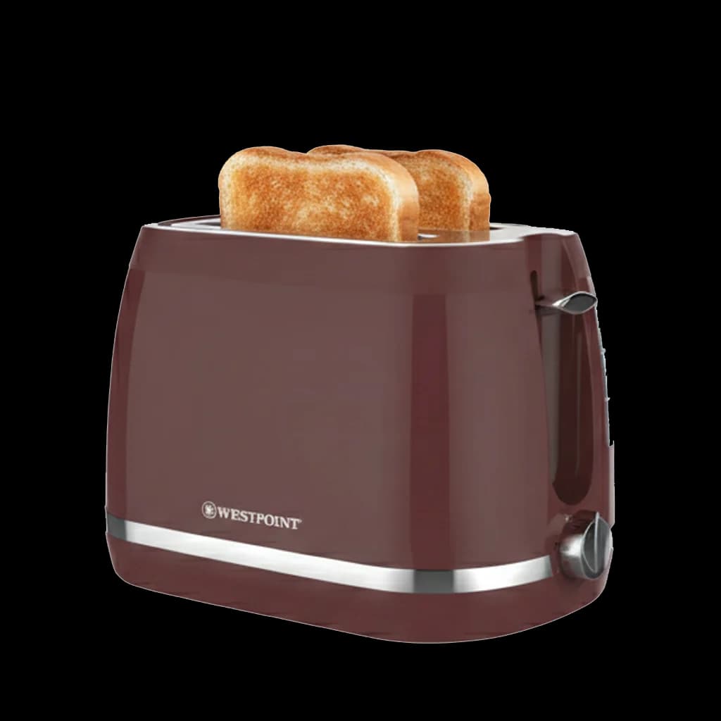 Westpoint - Pop-Up Toaster 2 slice, Cool Touch & Plastic body (Black color) - 2589