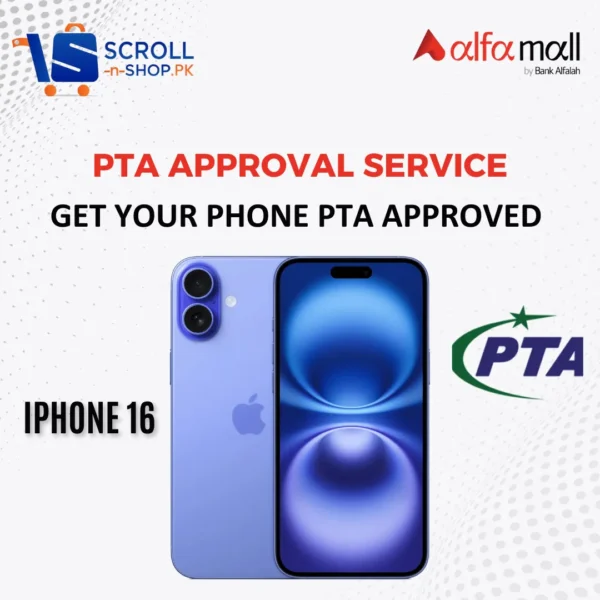 IPHONE 16 - PTA Approval Service  (SNS) - INST