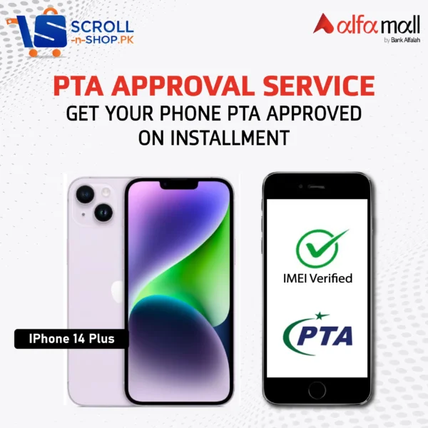 IPHONE 14Plus - PTA Approval Service  (SNS) - INST