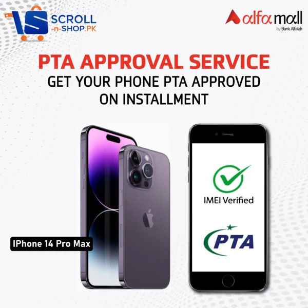 IPHONE 14PROMAX - PTA Approval Service  (SNS) - INST