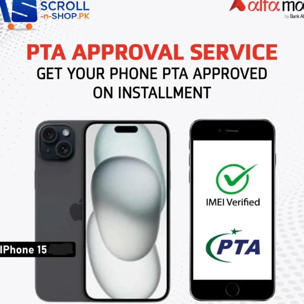 IPHONE 15+ - PTA Approval Service  (SNS) - INST