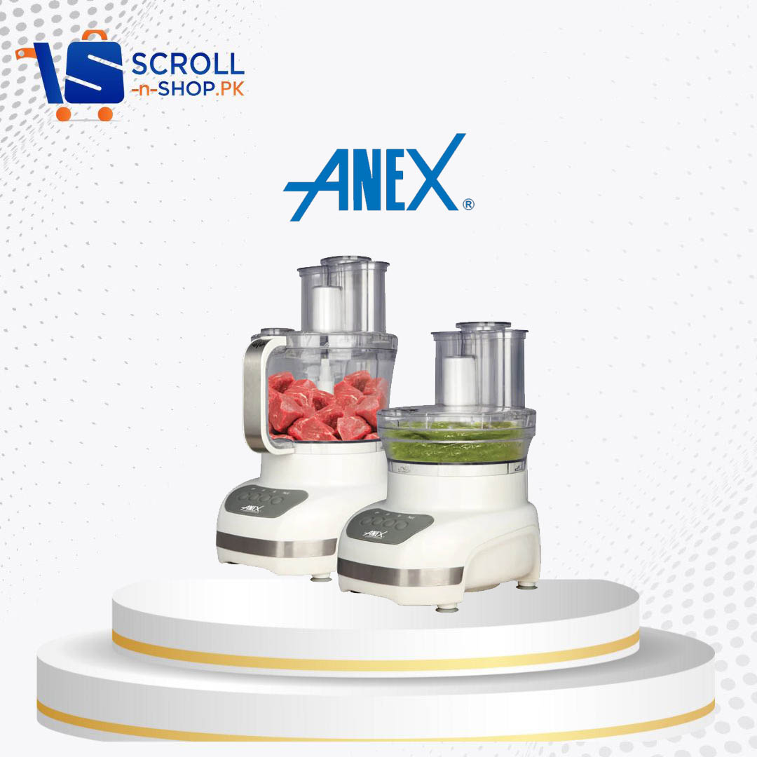 Anex - Big Chopper with Extra Bowl (white) - 3058