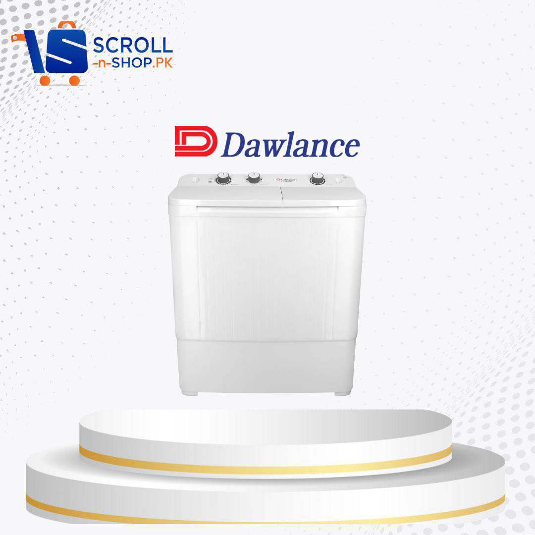 Dawlance - Washing Machine Top Load Twin Tub 8KG Semi Auto DW 6550 W