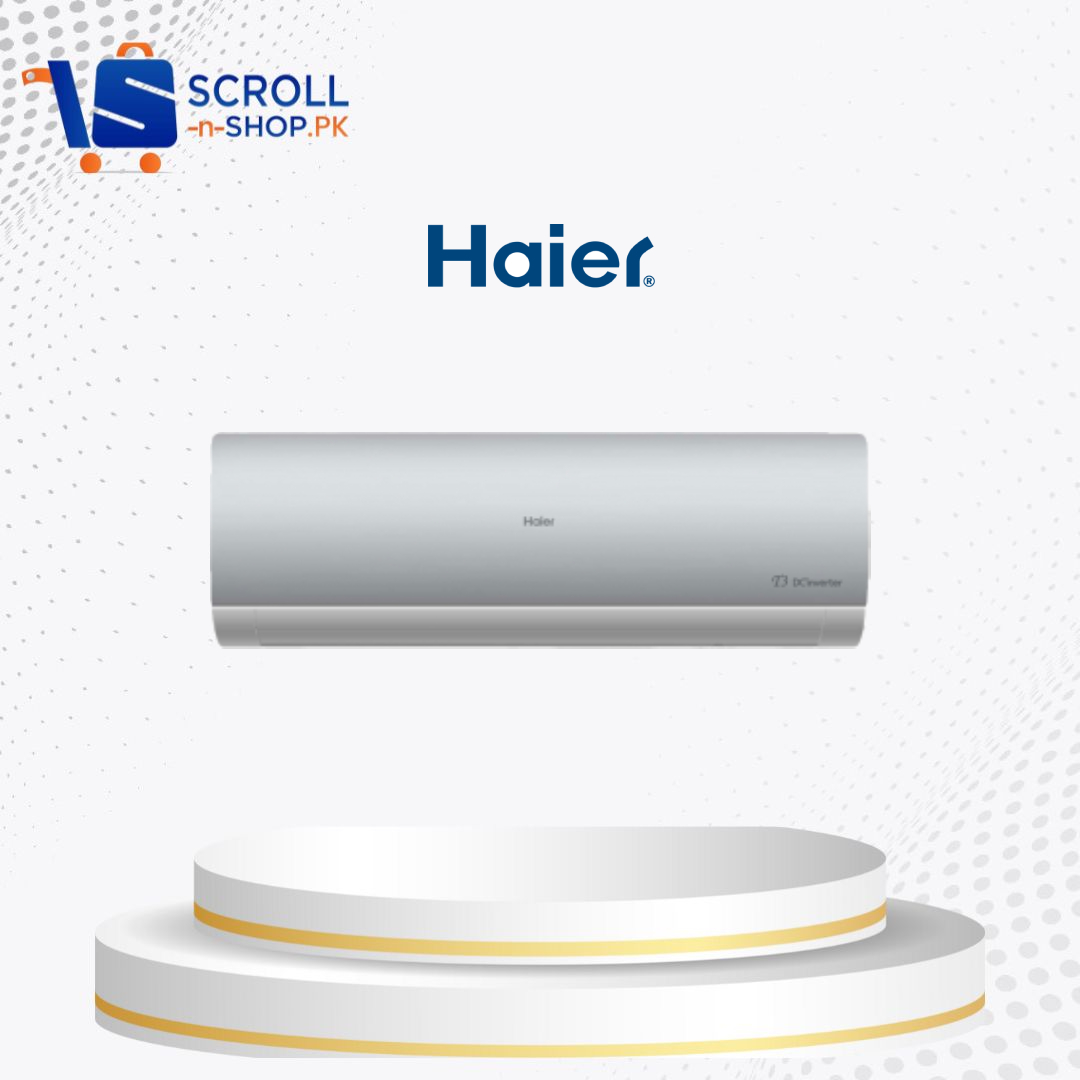 Haier - Air Conditioner 1.5 Ton Thunder T3-Inverter Heat & Cool Silver - HSU-18HFT