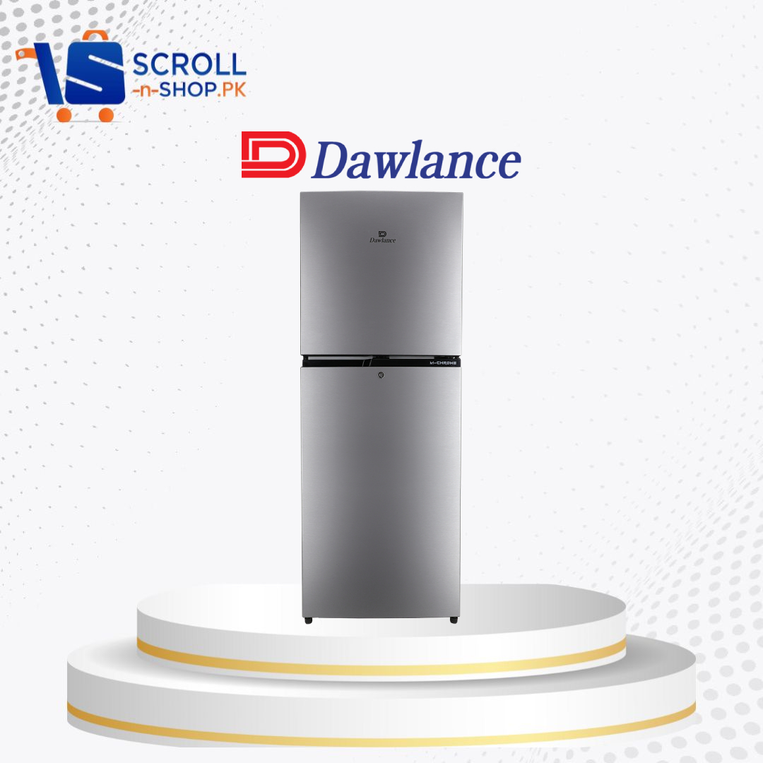 Dawlance - Refrigerator Double Door 8 Cu ft - 9140WB M-CHROME
