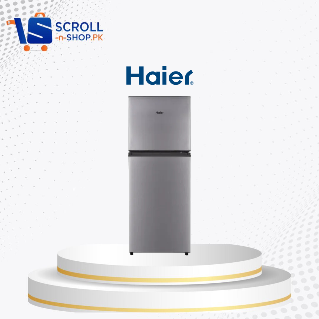 Haier - Refrigerator Double Door E-Star 6.6 Cu ft - HRF 186 EBS