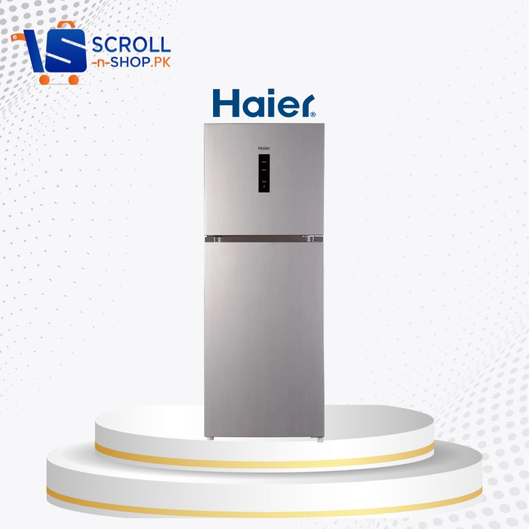 Haier - Refrigerator Double Door Inverter 13 Cu ft - HRF-368 IBSA