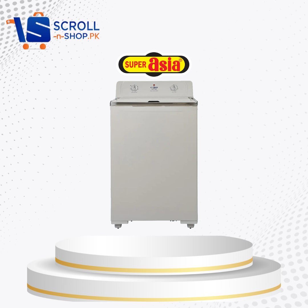 Super Asia - Washing Machine Super Wash Top Load Single Tub 10KG - SAP-400